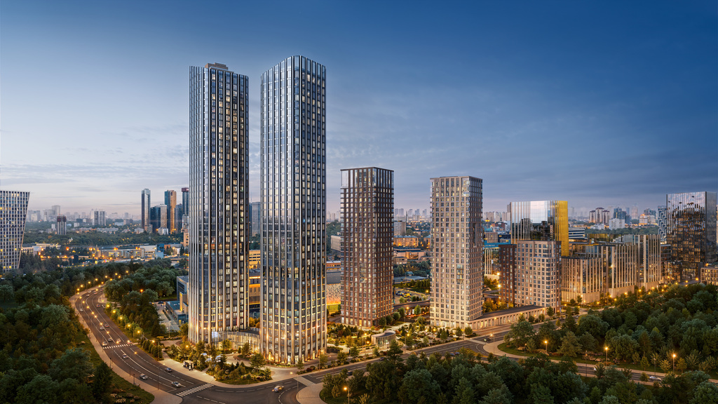 2х-комнатная квартира в ЖК Жилой район ALIA (Алиа)