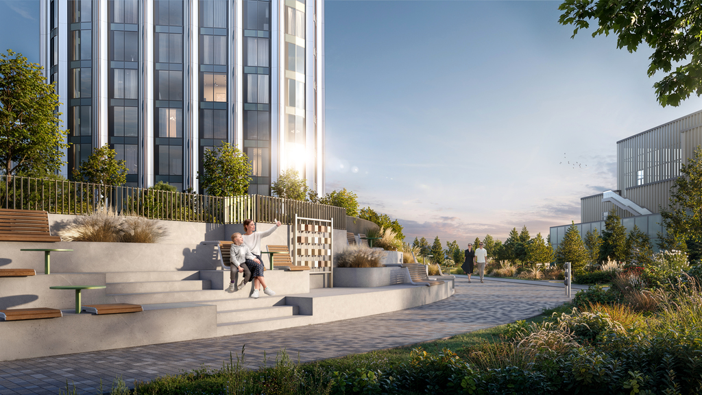 Квартира-студия в ЖК Жилой район ALIA (Алиа)