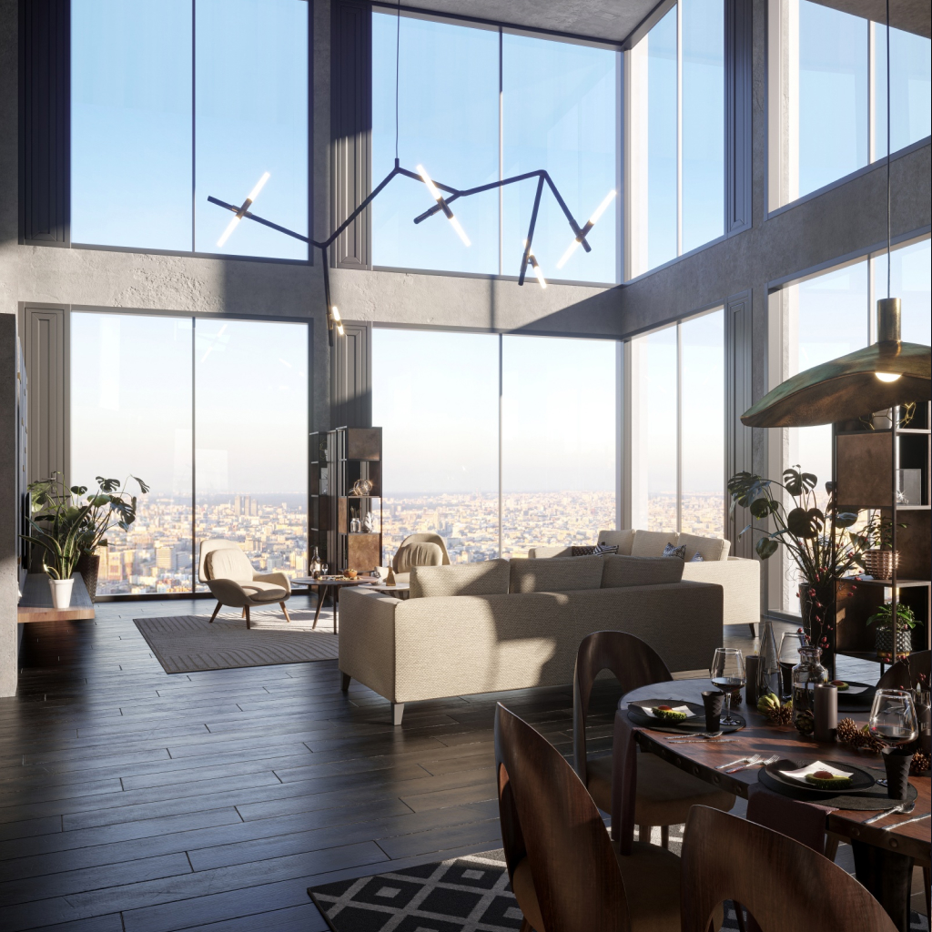 2х-комнатная квартира в ЖК Дом Дау