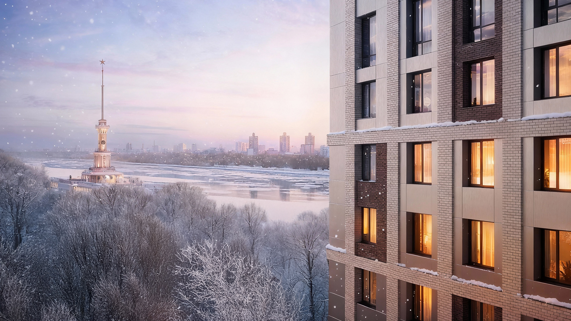 Квартира-студия в ЖК Мангазея на Речном