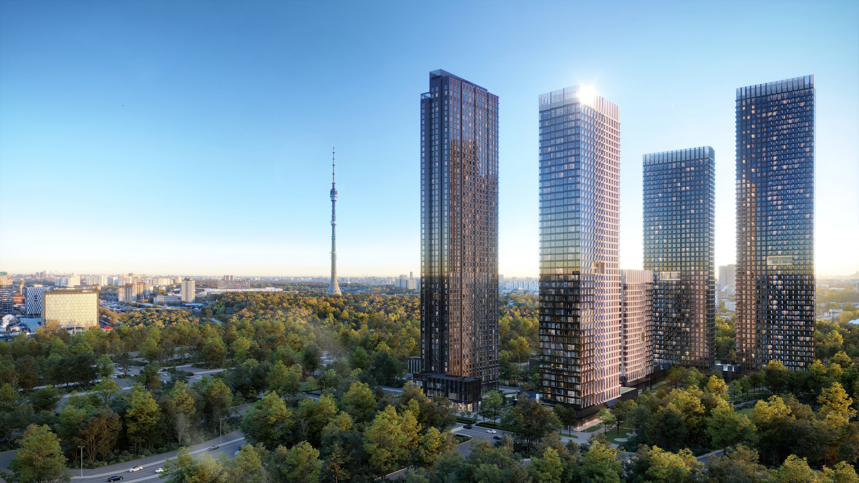 Квартал небоскрёбов Upside Towers